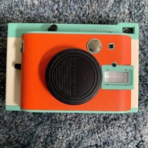 Rare Lomography Lomo’instant Orange/Teal Camera